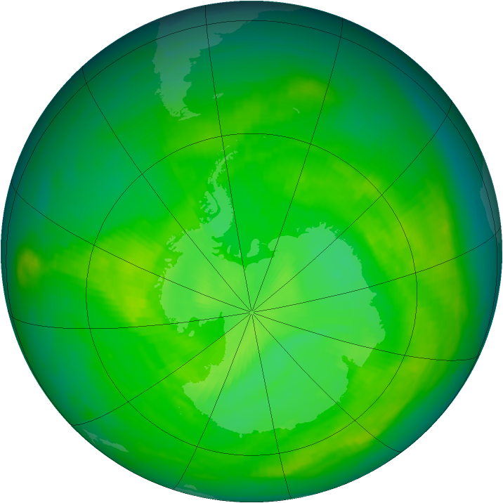 Ozone Map 1979-11-29